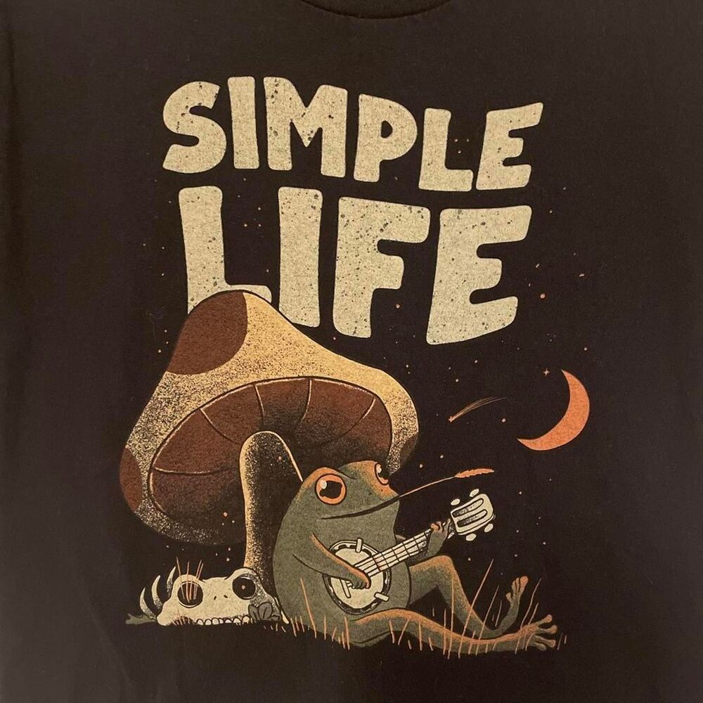 Threadless Women's Black and Navy T-shirt